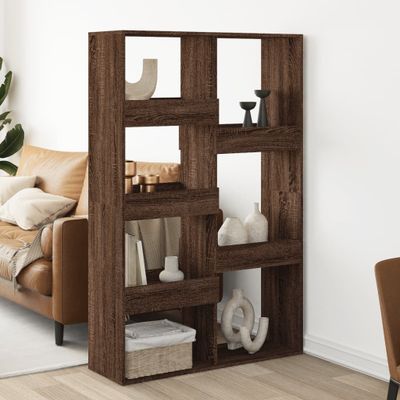 vidaXL Deliaca stena hnedý dub 100x33x155,5 cm kompozitné drevo