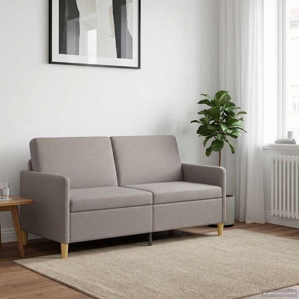vidaXL Sofa s úložným priestorom Sivohnedá 172 x 78 x 87 cm Polyester