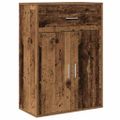 vidaXL Servírovacia skriňa Staré drevo 60 x 30 x 84 cm