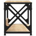 vidaXL Stojan na tlačiareň 2-posch. dub sonoma 44x26x31,5 cm kom.drevo