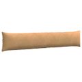 vidaXL Vankúše na pohovku 2 pcs Hnedá 200 x 40 cm Kordúrová tkanina