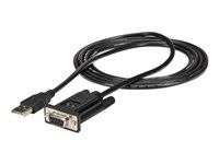 DB9 Serial DCE Adapter Cable with FTDI - Null Modem - USB 1.1 / 2.0 - Bus-Powered (ICUSB232FTN) - Sériový adaptér - USB 2.0 - RS-232 - čierna