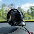 Ventilátor do auta s prísavkou 4,5" 12V