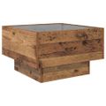 vidaXL Konferenčný stolík Staré drevo 50 x 50 x 30 cm