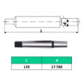 vidaXL Rýchloupínacie skľučovadlo MT2-B18 s upínacím rozsahom 16 mm 1-16B18