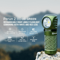 Perun 2 Mini (OD Green) CW OLIGHT 650mAh 3.6V IMR16340
Rechargeable Lithium Battery