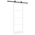vidaXL Posuvné dvere ORKDAL Biela 78 x 202 cm