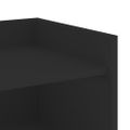 vidaXL Komoda čierna 73,5x35x75 cm kompozitné drevo