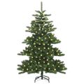 vidaXL Umelý Sklápací Vianočný Stromček Zelená 150 cm PVC a oceľ