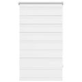 vidaXL Zebrová roleta 90,9x150 cm Šírka látky 86,7 cm biela