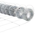 vidaXL Pevný kovaný drôtový plot 25 x 1,4 m Pozinkovaná oceľ Sieťovina