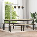 vidaXL lavička Sonoma 200 x 35 x 45 cm Kompozitné drevo