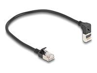 RJ45 Network Cable Cat.6A S/FTP Slim 90°