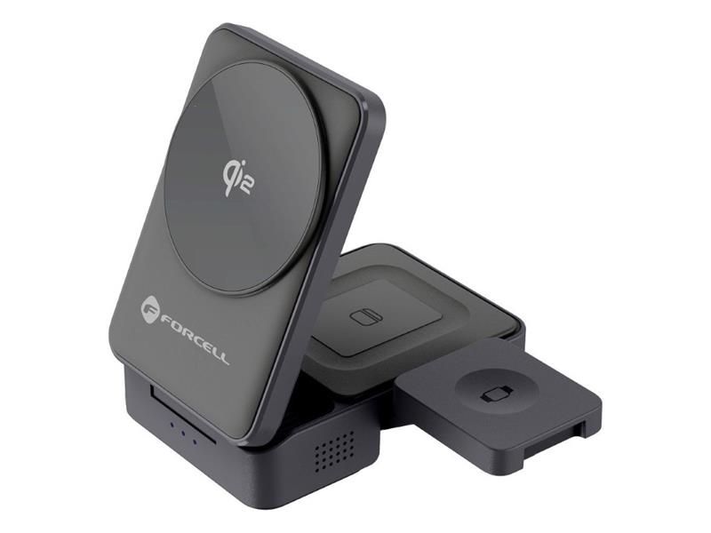 Nabíjacia stanica MagSafe FORCELL F-Energy 3v1 Flex Pro Qi2