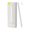 Stylus na hladké písanie s LED indikátormi (aktívny) biely