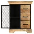 vidaXL Komoda z mangovníkového dreva 60x30x75 cm