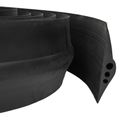 vidaXL Podlahová tesniaca hmota pre garáž 74 x 20 mm 2 m EPDM guma