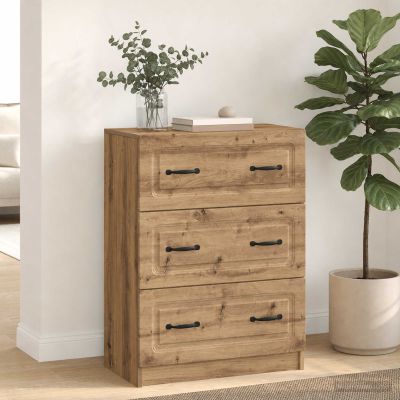 vidaXL Zásuvkový kabinet 66 x 34,5 x 87 cm Kompozitné drevo