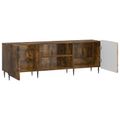 vidaXL TV skrinka Dymový dub 150 x 31 x 52 cm Kompozitné drevo