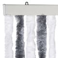 vidaXL Záves proti hmyzu, sivý a biely 90x200 cm, ženilka