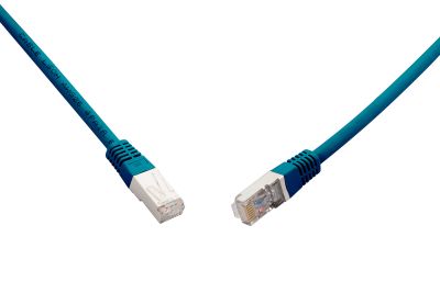 10 G patch kábel CAT6A SFTP LSOH 7 m modrý non-snag-proof C6A-315BU-7MB
