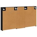 vidaXL Set kabinetov do kúpeľne 3 ks 130 x 14,5 x 70 cm