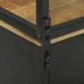 vidaXL Highboard Hnedá 70 x 35 x 180 cm Masívne mango drevo