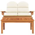 vidaXL 2-dielna záhradná sedacia súprava Adirondack akáciový masív
