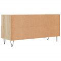 vidaXL TV stolík dub sonoma 102x36x50 cm kompozitné drevo