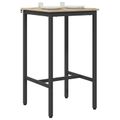 vidaXL Barový stôl 52 x 52 x 90 cm Kompozitné drevo Dub sonoma