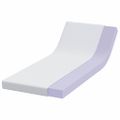 vidaXL Matracový topper z pamäťovej peny 80 x 200 cm Thick Mäkký Biela