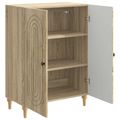 vidaXL Servírovacia skriňa Dub sonoma 66 x 34,5 x 90 cm