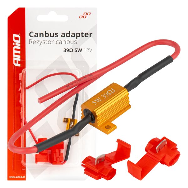 Rezistor pre LED žiarovky CANBUS 5W AMiO-04090