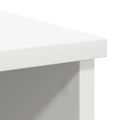 vidaXL Komoda so zásuvkou, biela 101x35x76 cm, kompozitné drevo