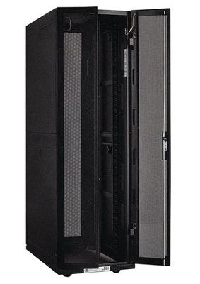 POŠKODENÉ - XtendLan 42U/600x1000 stojanový, čierny, perforované dvojkrídlové dvere a zadná strana Rozvádzač, 19", stojanový, rozoberateľný, výška 42U, 600 x 1000, perforovaná zadná strana, perforované dvojkrídlové predné dvere, perforovaný