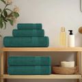 vidaXL Uteráky FROGN 10 ks zelené 100x200 cm 360 g/m²