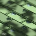 Silikónový obal Etteri Mag pre iPhone 16 6,1" svetlozelený
