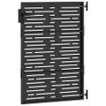 vidaXL Záhradná brána 85 x 125 cm Povrchovo upravená oceľ Zamykateľné