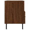 vidaXL TV skrinka hnedý dub 80x36x50 cm spracované drevo