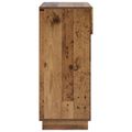 vidaXL Skrinka na topánky 73 x 38 x 87,5 cm Spracované drevo