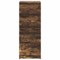 vidaXL Komoda dymový dub 37,5x35x99 cm spracované drevo