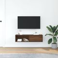 VidaXL TV skrinka Hnedý Dub 100x31x25,5 cm Drevo