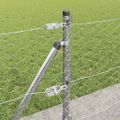 vidaXL Hexagonálne oplotenie s betónovým podstavcom 10 x 0,4 m