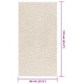 vidaXL Koberec ZIZUR 60x110 cm jutový vzhľad interiér a exteriér