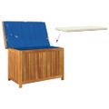 vidaXL Vonkajší box na vankúše 90x50x60,5 cm akáciový masív