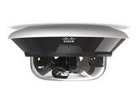 Cisco Meraki MV84X - Sieťová bezpečnostná kamera - multisenzorová - kupola - vonkajšia - farebná (Deň a noc) - 5 Mpix - 2560 x1920 - 1080p - varifokálna - GbE - H.264 - DC 12 V / PoE ++