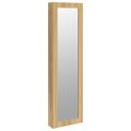vidaXL Zrkadlová skrinka na šperky nástenná 30x8,5x106 cm