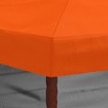 vidaXL Kryt altánku s bočnými stenami 6 x 3 m Oranžová Polyester