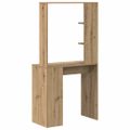 vidaXL Stôl Remeselný dub Kompozitné drevo 78,5 x 37 x 154,5 cm