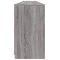 vidaXL Komoda s LED svetlami sivá sonoma 283x37x67 cm